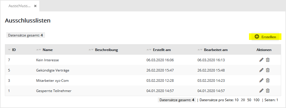 Abonnentenlisten in bauchtreffer.ch